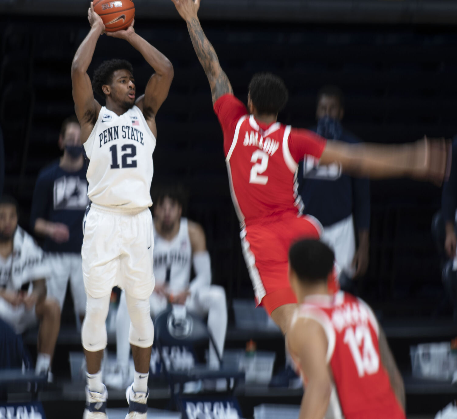 Penn State Men's Basketball vs Ohio State, Brockington (12)